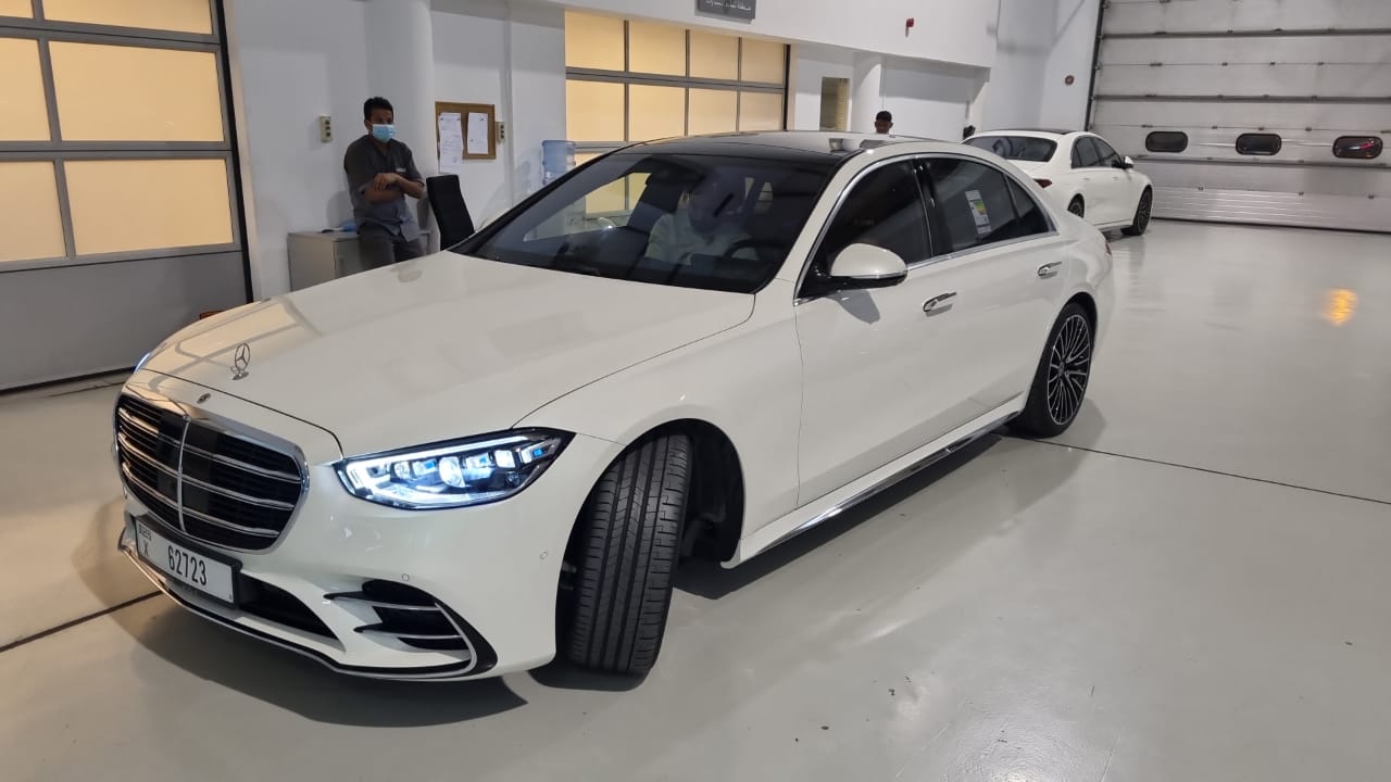 Mercedes S500 2022 for rent in dubai